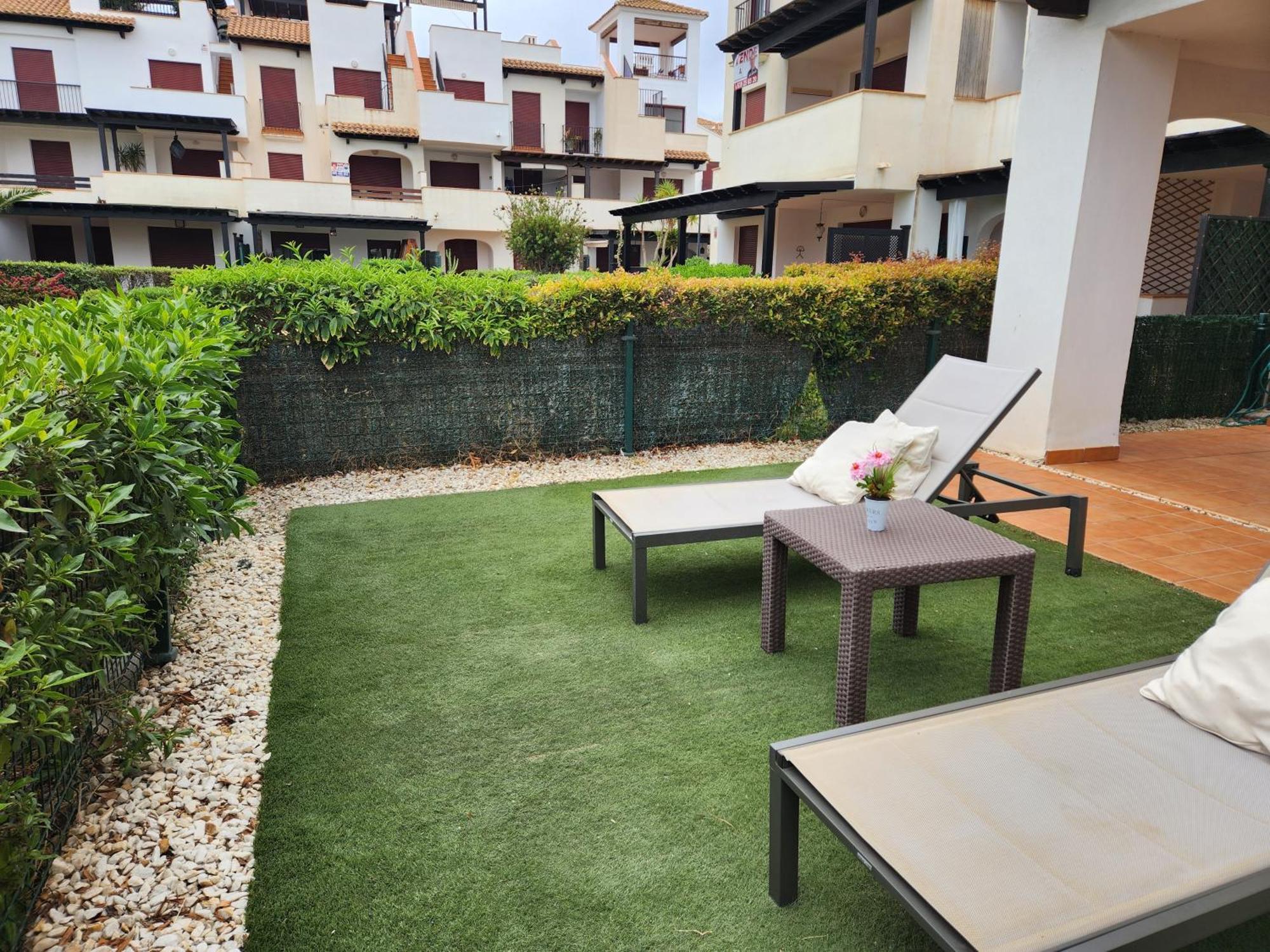 Apartment Precioso Bajo En Jardines De Nuevo Muy Cerca De La Piscina Comunitaria Y De La Salida A La Playa! Vera